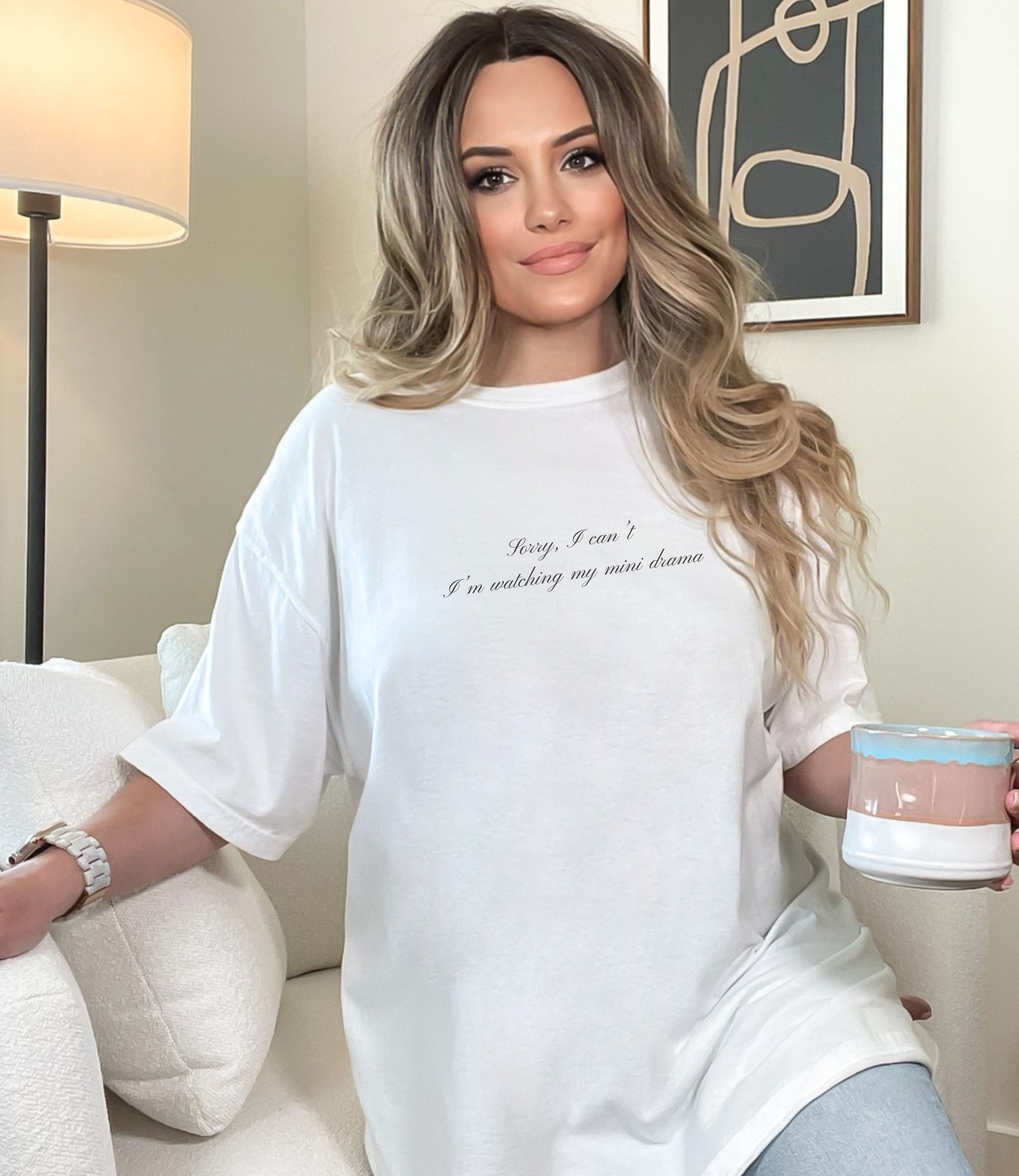 Sorry, I Can't Mini Drama Tee